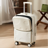 Зернистый белый (открывание спереди + подстаканник + зарядка + боковой крючок)