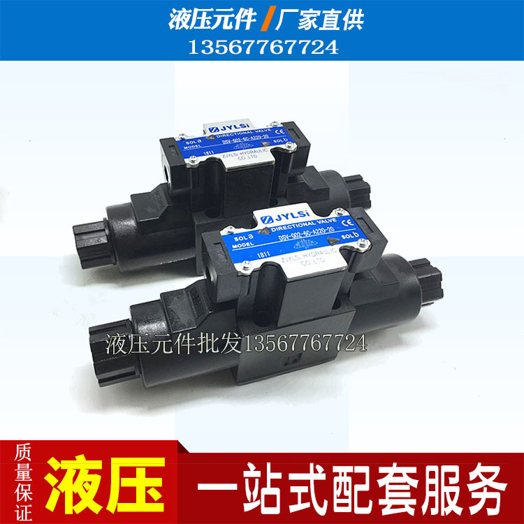 Double single-head electromagnetic reversing valve DSV-G02-2N-DC24-20 6C 2C 8C 33C A240 A110 72