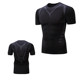 Tights men's sports short-sleeved trousers suit stretch wicking breathable fitness clothes running tights long sleeves