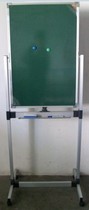 Shanghai package installation removable double-sided magnetic green board teaching blackboard 120*240CM bracket type chalk green board