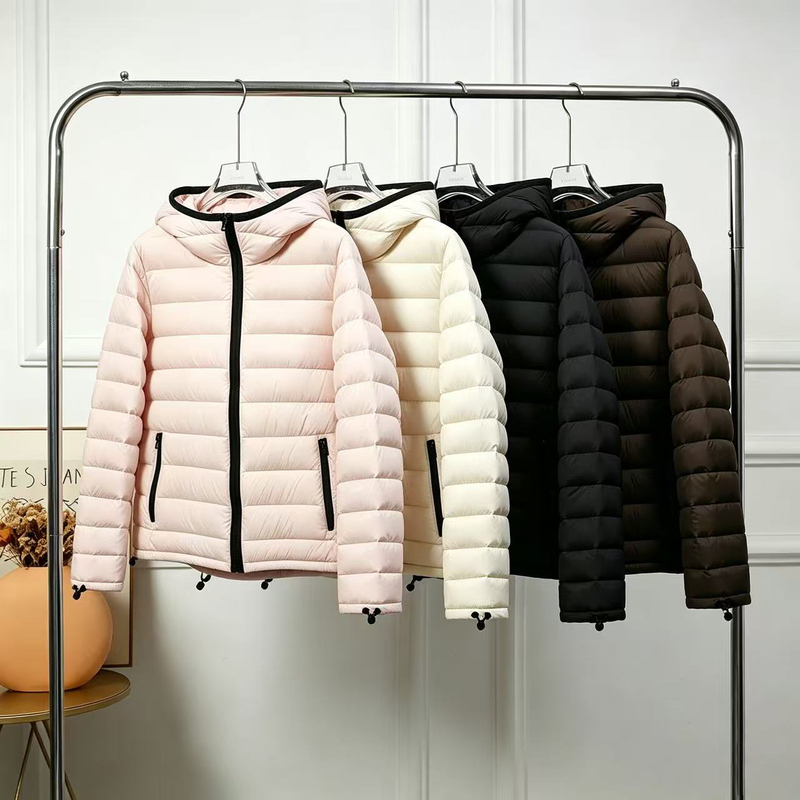 95 White Duck down Jacket for Women 2026 New Autumn and Winter Style, Color-Blocked Short Hooded Lightweight Student Coat 95 White Duck down Jacket for Women 2026 New Autumn and Winter Style, Color-Blocked Short Hooded Lightweight Student Coat