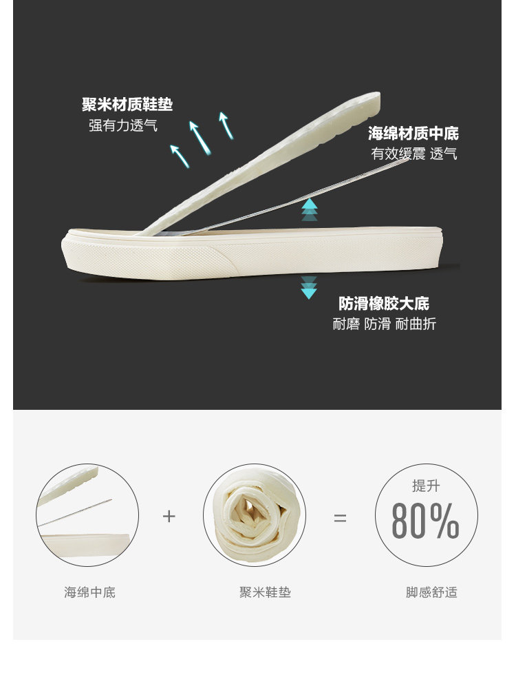 森马 男士加绒款 中帮工装板鞋 图4