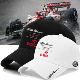 F1 Alfa Romeo Formula Racing Team Merchandise Baseball Cap Summer Sunshade Large Head Circumference Children's Hat