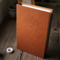 Our story retro leather traditional pocket 5 inch photo album insert album Baby family photo book