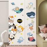 Мультяшное детское настенное крепление на стену для спальни, воздушный шар, жираф