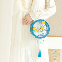 Su Su Jie Huayue small round bag hand-woven bag diy gift wool crochet material package