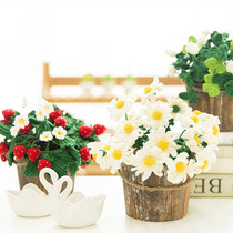 Sister Su Sus home Zhijue series potted cotton thread handmade crochet knitting material package wool DIY gift ornaments