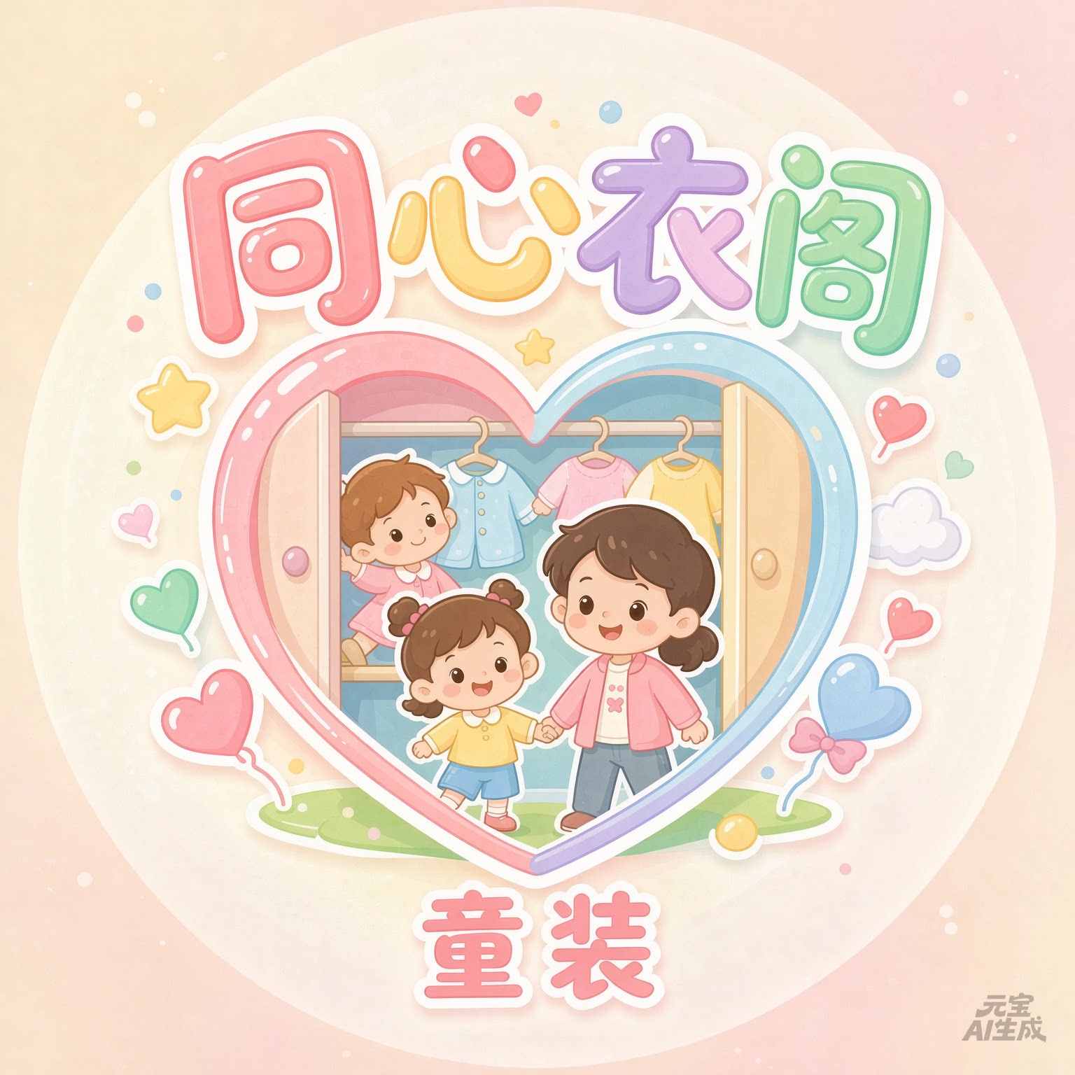 同心衣阁的LOGO