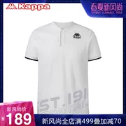 Kappa Kappa Thể thao nam tay áo ngắn POLO Áo sơ mi ngắn tay giản dị 2019 Mới | K0912PD08D - Áo polo thể thao