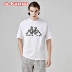 Kappa Kappa Thể thao nam tay ngắn Áo thun thường hè nửa tay 2019 Mới | K0912TD77D - Áo phông thể thao áo ba lỗ adidas nam Áo phông thể thao