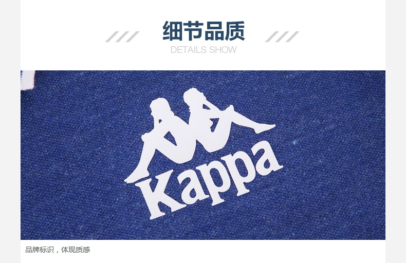 Kappa Kappa của nam giới thể thao ngắn tay nam giới polo áo thể thao t- shirt đứng cổ áo 2018 mới | k0812pd01