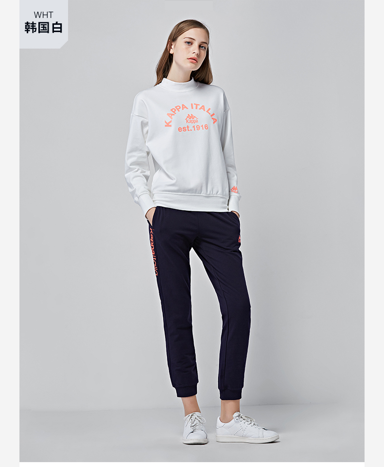 Áo len thể thao của phụ nữ Kappa Áo len đan áo thể thao | K0762WT10D ao hoodie