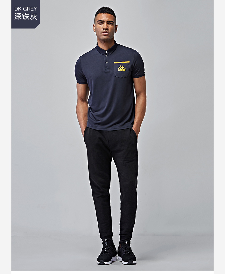 Kappa nam ngắn tay áo T-Shirt áo polo áo | K0712PD01D áo polo nam