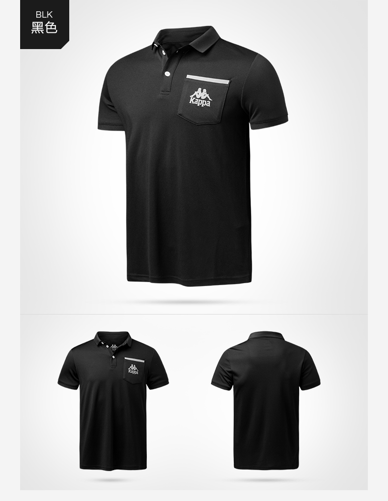 Áo thun thể thao nam tay ngắn Kappa áo sơ mi nam POLO 2017 mới trở lại chính thức giảm giá váy hè ao thun polo nam