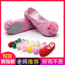 Childrens soft sole dance shoes girl ballet shoes adult gymnastics shoes practice shoes yoga shoes