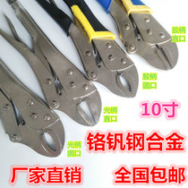 Tool forceps round mouth round mouth clamps flat mouth flat head forceps quick clamp fixed clamping pliers