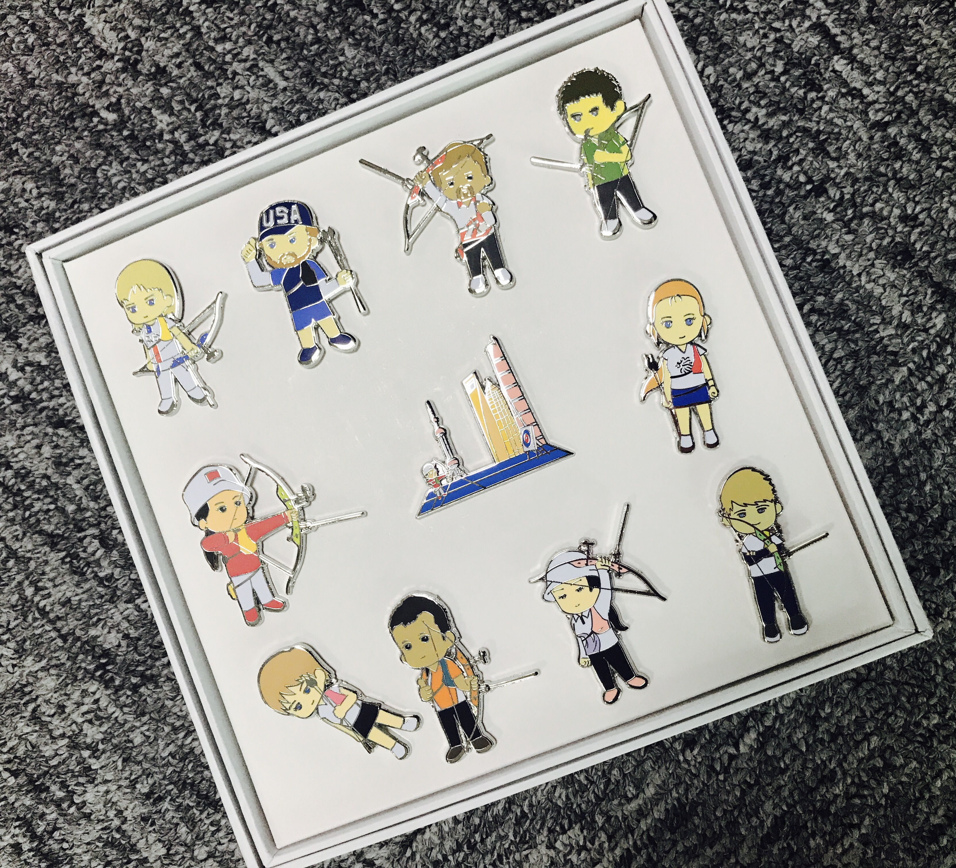 2017 Archery World Cup (Shanghai Station) Carpass People's Badge of Things-Special Price