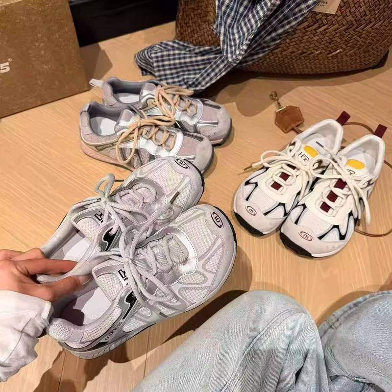 Aerobic Plan 2.0 Mango Head 2026 Spring New Model Light Outdoor Color-Block Lace-Up Lightweight Hiking Shoes