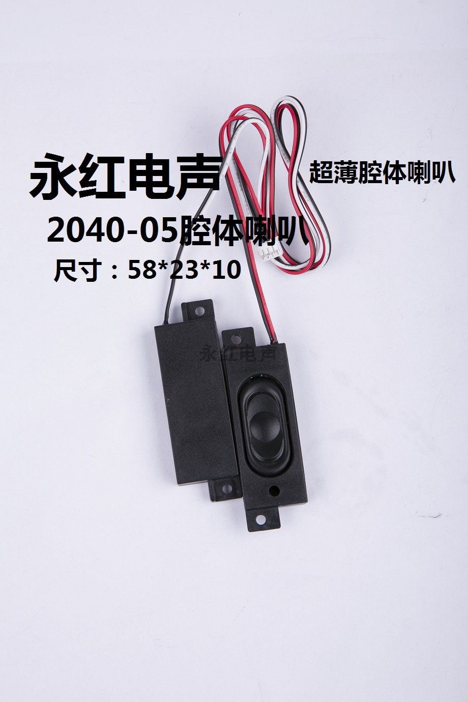 2040-05Ultra-thin cavity speaker for TV IPC All smart lamps, etc.