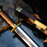 Longquan guojaxing восемь лица из меча на мечах хана меч Цин