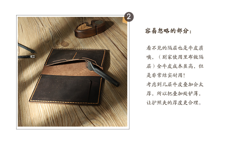 Da handmade hộ chiếu túi người đàn ông và Châu Âu retro hộ chiếu hộ đa chức năng giấy chứng nhận gói crazy horse skin TỰ LÀM nguyên liệu ví đựng giấy tờ xe