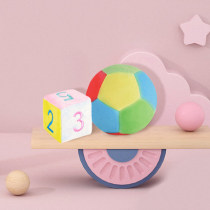 Tong Chang hand grasping ball hand rattle cloth sieve football cloth doll cloth ball combination parent-child game toy