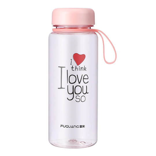 Fuguang Plastic Water Cup Student Space Cup Men's Sports Portable Anti-Fall Plastic Cup Outdoor Large-Capacity Water Bottle