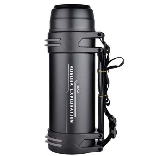 Fuguang Insulated Thermos Large Capacity Thermal Water Bottle for Men 2L Outdoor Car Portable Large Travel Water Bottle 3L