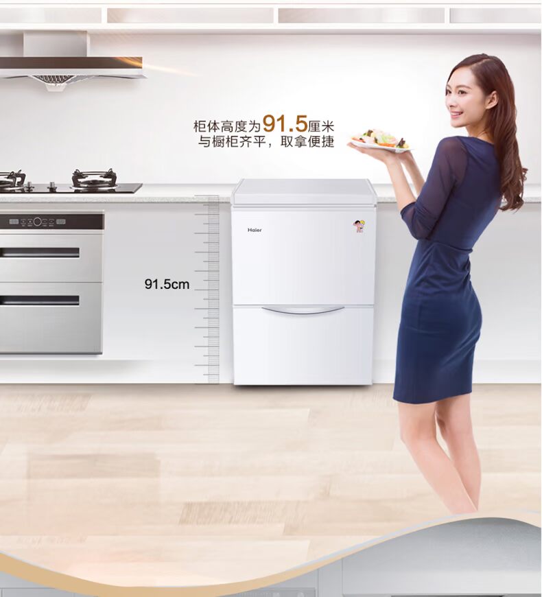 Tủ đông lạnh Haier / Haier LW-120A 120 lít - Tủ đông tu dong sanaky