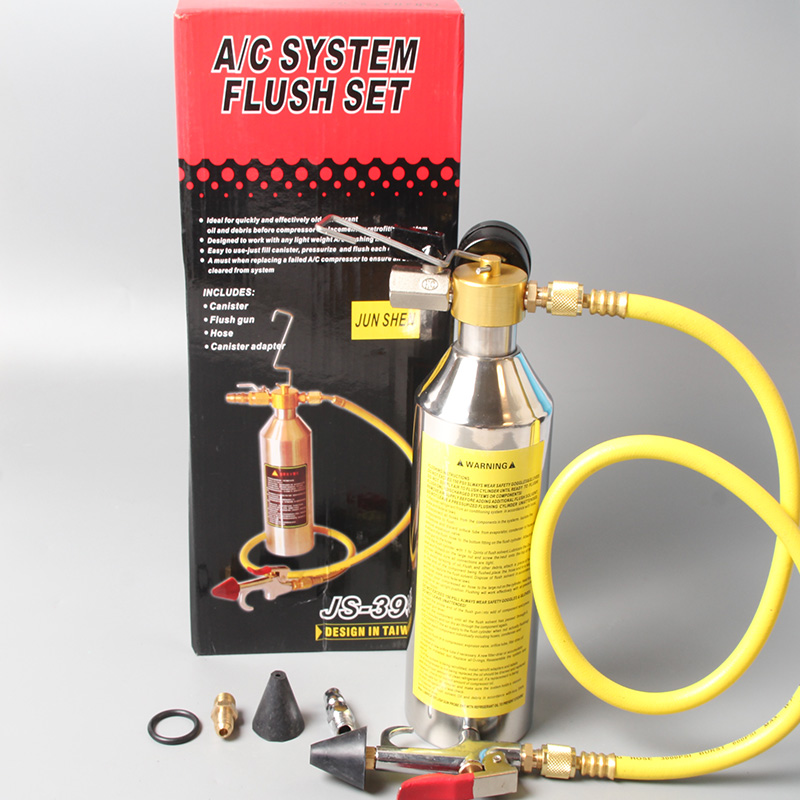 Automotive Air Conditioning Piping Cleaner Tool Car Line Repair Free cleaning and cleaning hanging bottle RMBthree Catalyst Wash