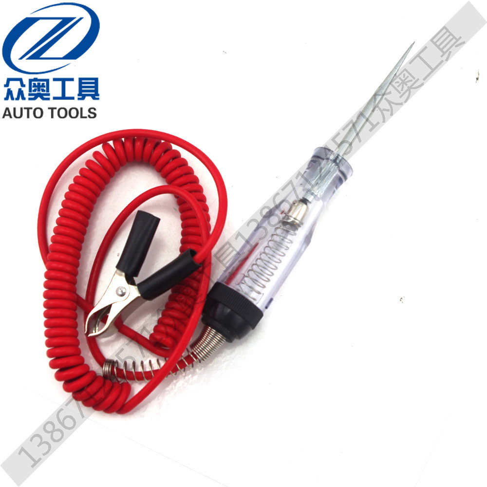 Car measuring circuit 6V 12V 24V electroptometry electropen test electric pen test lamp circuit overhaul tool