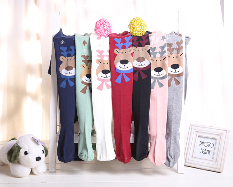 [Đặc biệt hàng ngày] Mùa xuân và mùa thu Trẻ em Hàn Quốc Quần cotton cho bé gái Quần legging cotton cho bé vớ chống trượt cho bé