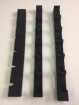 High density black 60 degree EVA positioning logistics glass frame slot customization EVA lining manufacturer customization