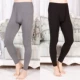 Quần nam modal mùa thu đơn mảnh Slim size lớn quần legging mùa thu và quần mùa đông quần quần ấm