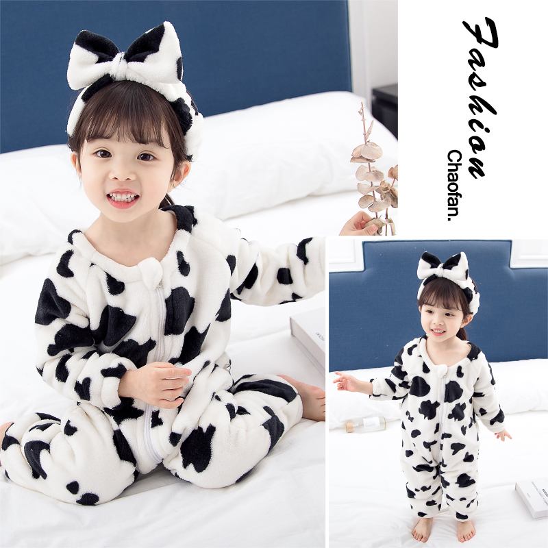 1 bộ quần áo trẻ em cho bé gái 2 tuổi Bộ đồ ngủ flannel cho bé gái shop quan ao baby