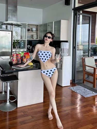 Ретро сексуальный топ без лямок, раздельный купальник, топ с чашечками, пляжный комплект, 3 предмета