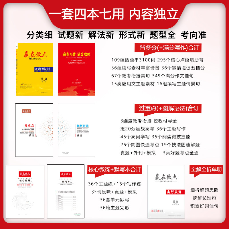 赢在微点 高考复习顶层设计 英语 人教版 4
