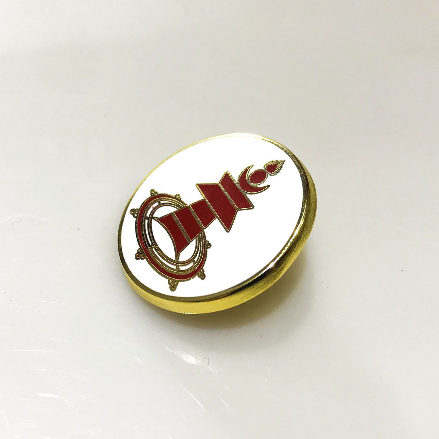 Shenyang North Tower commemorative medal imitation enamel craft Buddhist tools Travel Collection