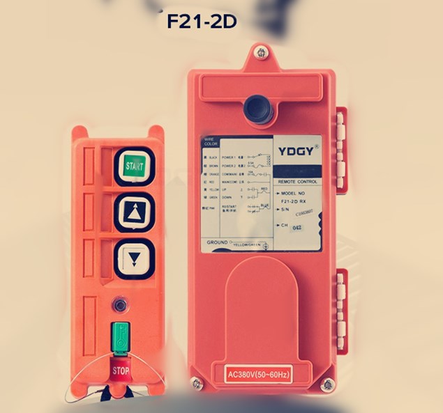 Sky - car remote control lifting remote control F21 - 2D Yu Ding remote control F24 - 8D steel wire rope wedge joint