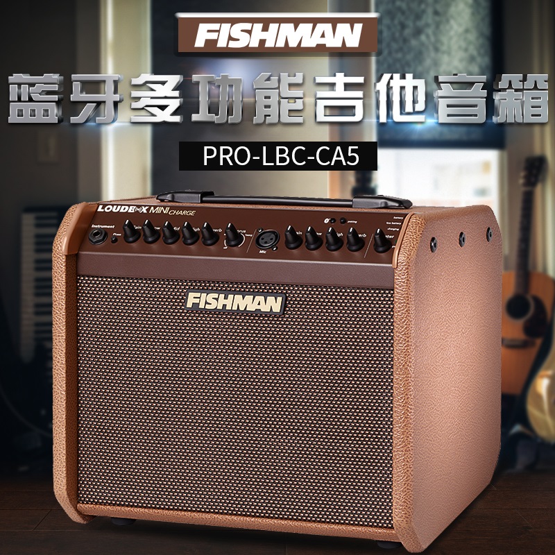 Fishman Loudbox Mini Charge is charged with Bluetooth electric box guitar singing