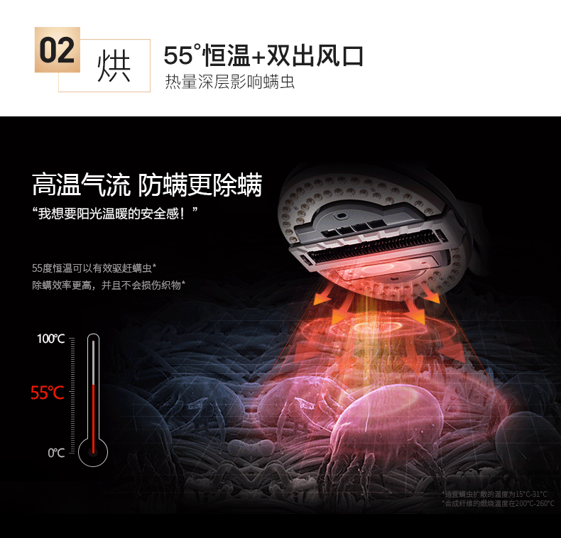 苏泊尔 专业版深度除螨仪 自动感应尘螨 图3