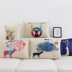 Gối thắt lưng sofa cotton lanh gối nai sừng tấm Bắc Âu đơn giản dải eo pad xe hình chữ nhật đệm với lõi tay áo gối trang trí sofa Trở lại đệm / Bolsters