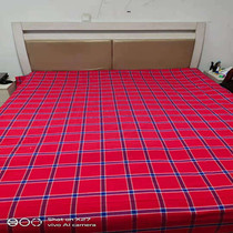 Student dormitory upper and lower bunk thick old coarse cloth single double bed sheet large Kang Single 1 2 meters 1 5 meters