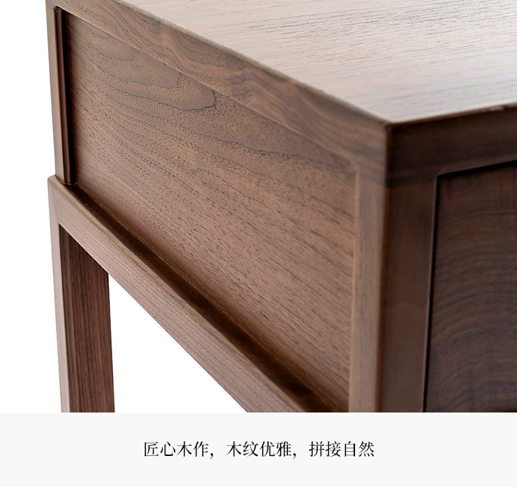 Thanh Tang Trung Quốc Zen góc bàn cà phê quả óc chó màu đen nội thất gỗ phòng khách nghiên cứu sofa một vài cổ bàn nhỏ - Bàn trà bàn sofa gỗ sồi