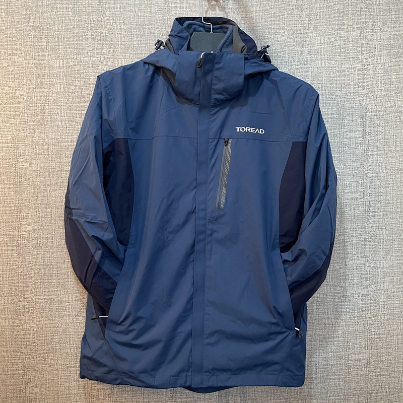 Pathfinder submachine clothing male and female winter new three-in-one windproof and waterproof sleeve suede warming submachine TAWI91603