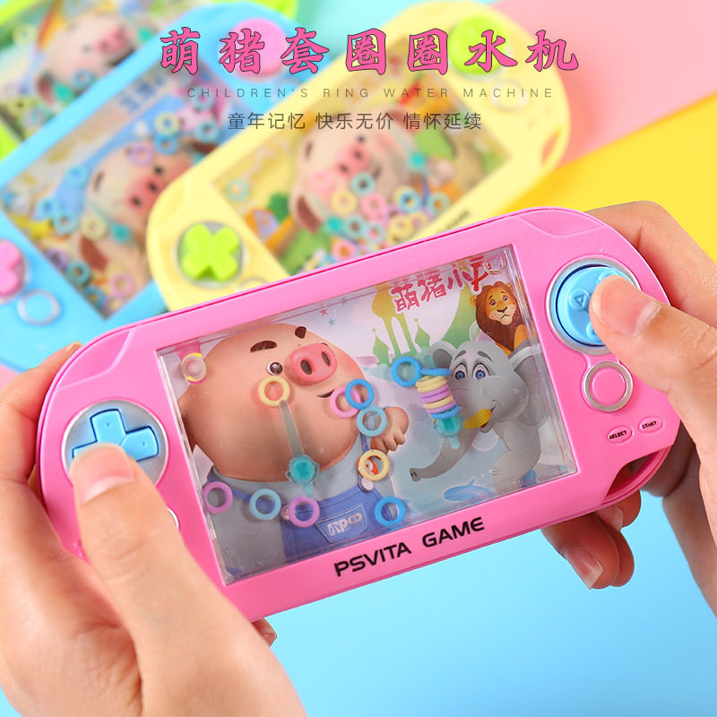 Creative Children Puzzle Toys Collar Lap Water Machine 80 Rear Nostalgic Toy Childhood Memories Water of the Ferrule Consoles