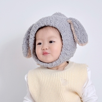 Childrens hats autumn and winter boys cute hats baby childrens knitted hats female baby wool hats winter