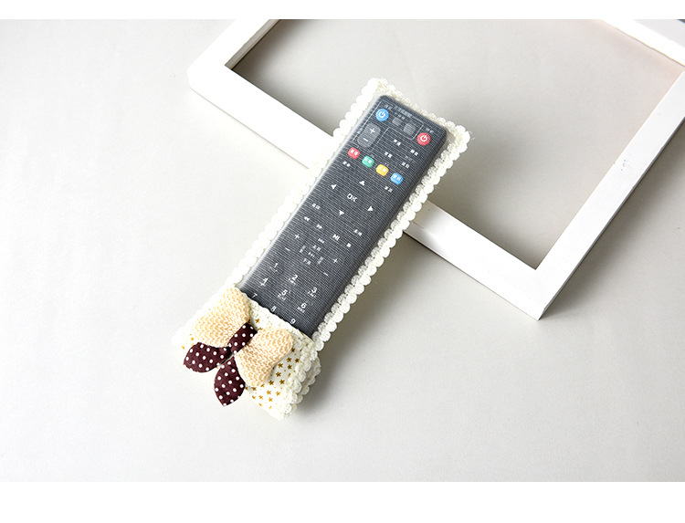 Vải TV điều khiển từ xa bao gồm điều hòa không khí điều khiển từ xa thiết lập bụi trong suốt dễ thương gấu điều khiển từ xa thiết lập bạt che máy giặt