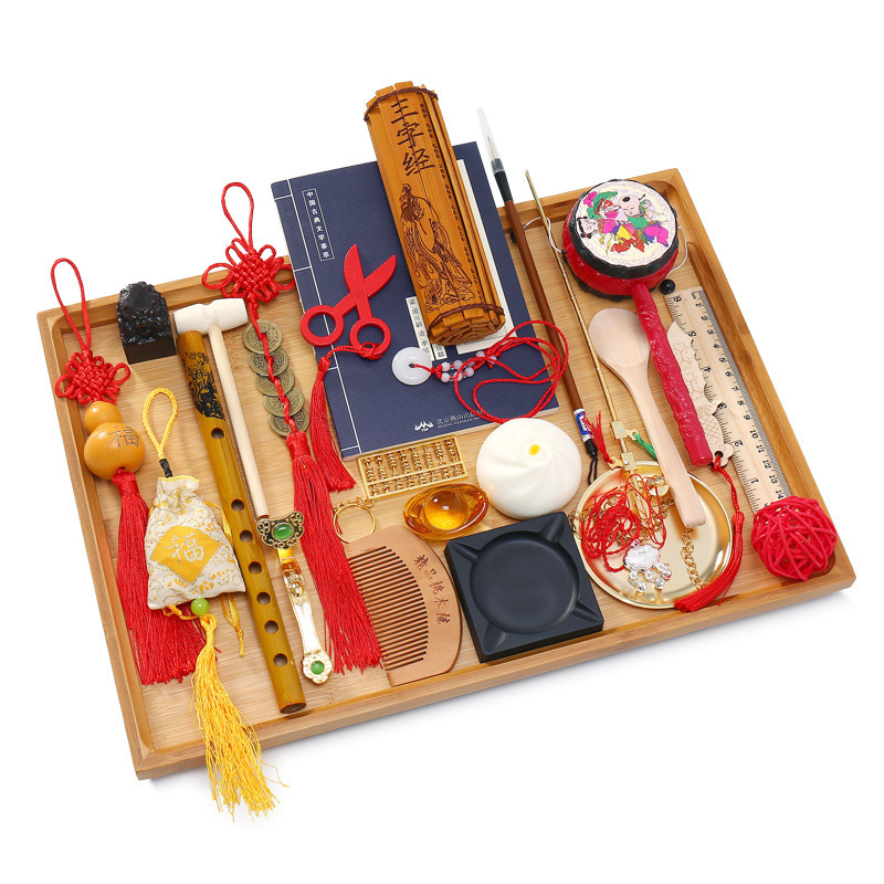 Grab Weekly Supplies Package Women's Baby Boy Treasure Week Old Gift Birthday Arrangement Chinese Grab Lots Scene Prop Rug