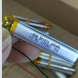 501055 051055 polymer battery small volume battery
